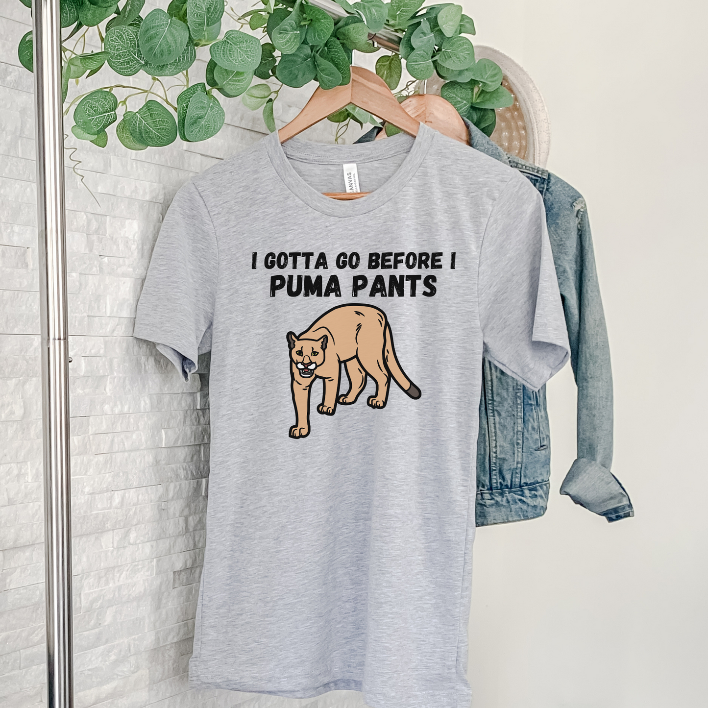 I Gotta Go Before I Puma Pants T-Shirt